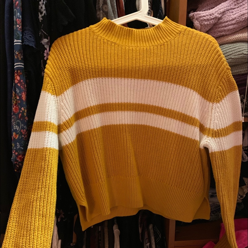 Mustard thick sweater